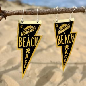 jaune_noir_fanion_pennant_vintage_normandy_beach_race_flash_cover